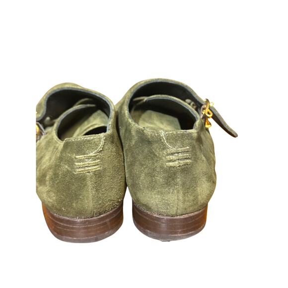 Sarah Flint handmade Italian suede and leather loafers size euro 37 - Picture 6 of 10